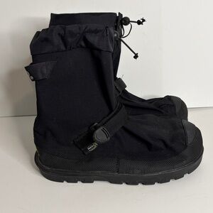 Neos Overshoes Mens Large Black Voyager Waterproof Traction Winter Rain Light
